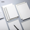 SENMU New A5/B5 PP coil this flip up student notebook wholesale horizontal line grid book